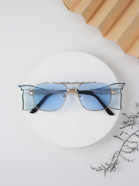 Ubuy Retro Sunglasses Online India Buy Eyesace Retro Square Black