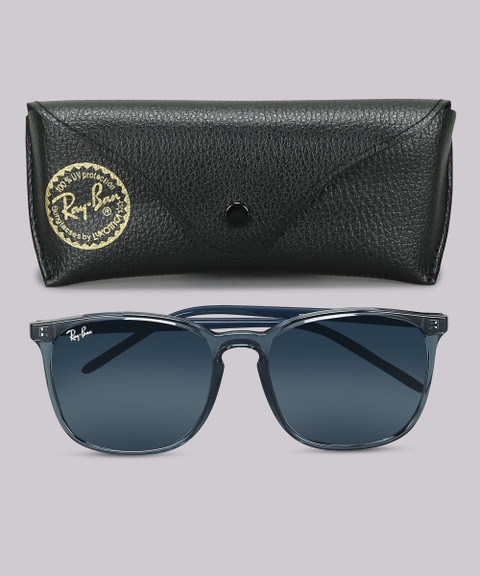 Buy Ray-Ban Wayfarer Sunglasses Blue For Men Online Best Prices