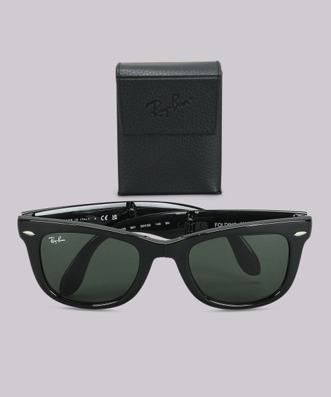 Buy Ray-Ban Wayfarer Sunglasses Green For Men Online Best Prices