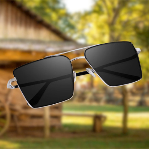Shade House Retro Square Sunglasses