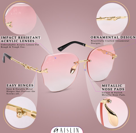 AISLIN Butterfly Sunglasses