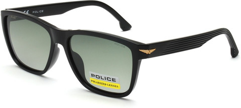 Police Retro Square Sunglasses