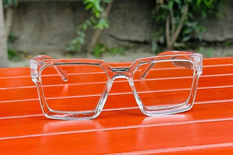 Buy AKAYI Retro Square Sunglasses Clear For Men Women Online