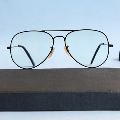 Buy RESIST EYEWEAR Aviator Sunglasses Clear For Men Women Online