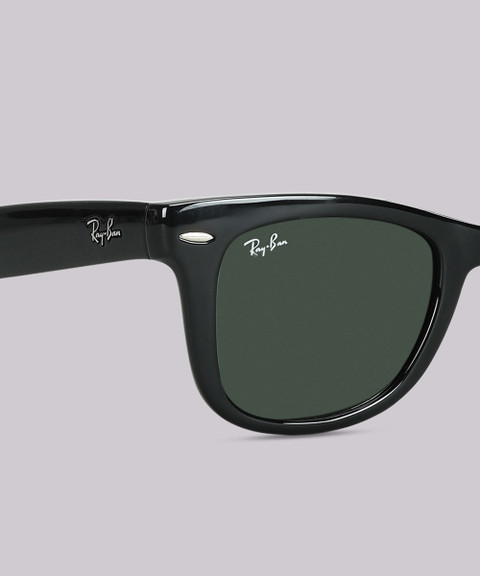Buy Ray-Ban Wayfarer Sunglasses Green For Men Online Best Prices
