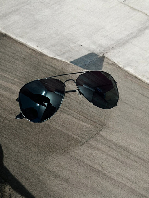 Buy SPECTO Aviator Sunglasses Black For Men Women Online Best