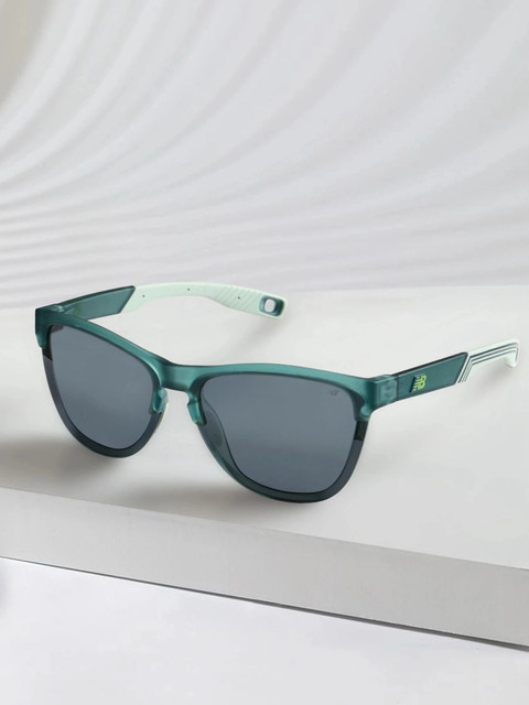 Buy New Balance Retro Square Sunglasses Silver For Men Online