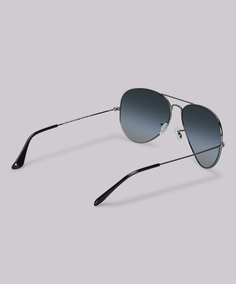 Buy Ray-Ban Aviator Sunglasses Grey For Men Online Best Prices