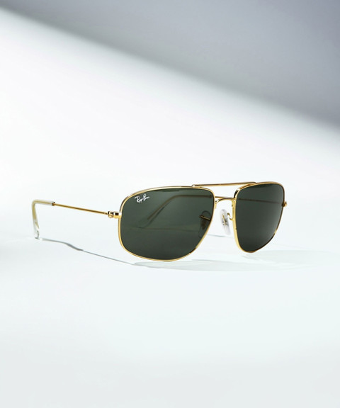 Buy Ray-Ban Aviator Sunglasses Green For Men Women Online Best