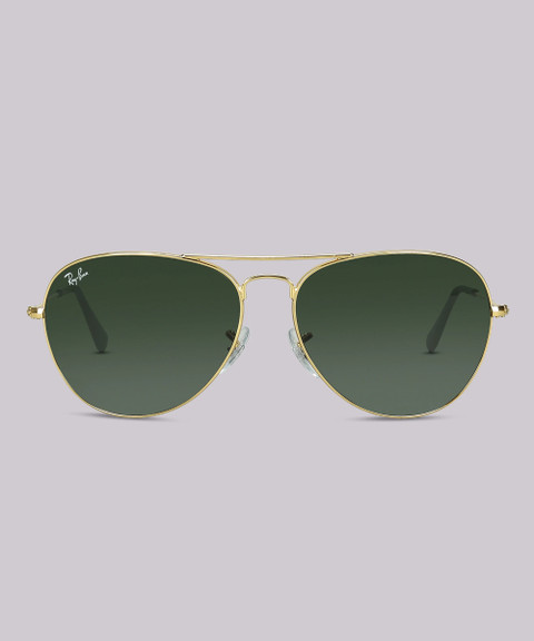 Buy Ray-Ban Aviator Sunglasses Green For Men Online Best Prices