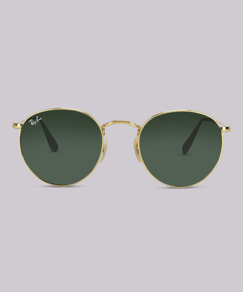 Buy Ray-Ban Round Sunglasses Green For Men Online Best Prices in