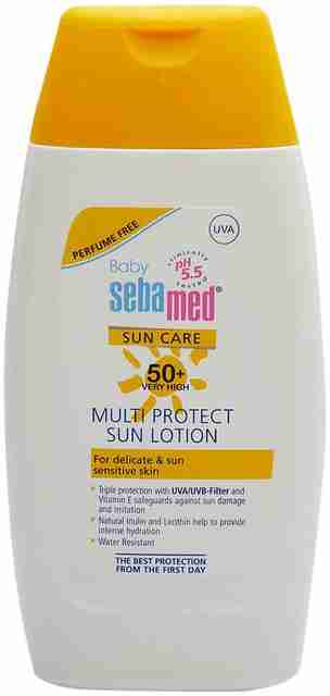 Sebamed Sunscreen SPF SPF 50 PA+ Baby Sun Lotion|pH