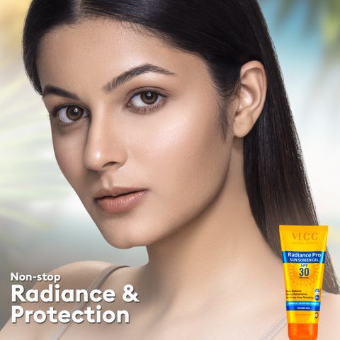 Radiance Suncreen VLCC Sunscreen - SPF 30 PA+++ Radiance Pro Sun Screen Gel - Price in ...