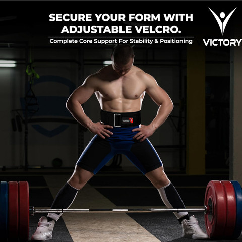 VICTORY Weight lifting Gym Belt Back Support For Men and Women Weight  Lifting Belt