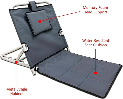 KAWACHI Recliner Back Rest Support Bed Chair Angle Adjustable