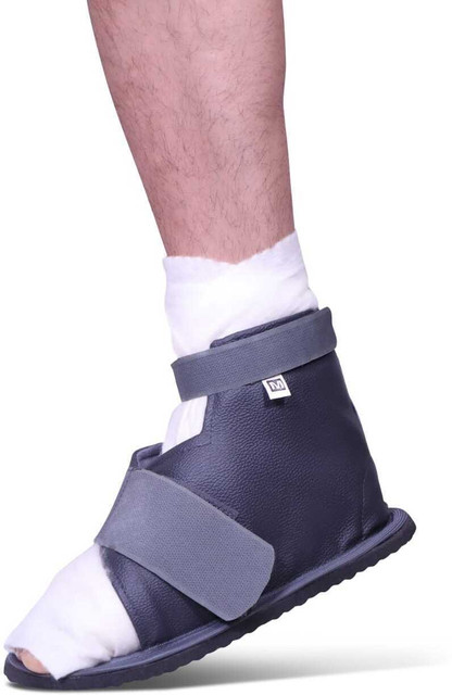VKOSFIT Cast Shoe for foot Plaster Orthopedic ankle support Cover  adjustable- (L) Ankle Support