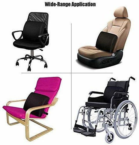 Tender Care Lumbar Support for Office Chair Back Pillow for Car