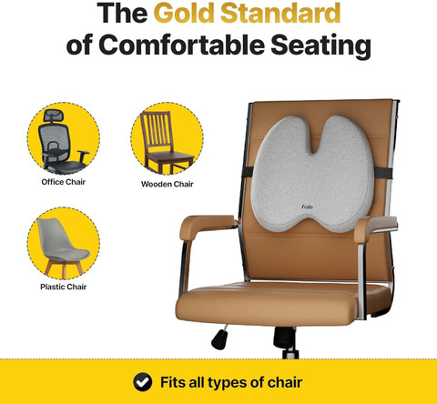 Frido Ultimate Pro Posture Corrector Back Cushion for Lumbar