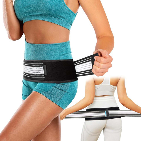 NETVULL Men and Women Hip Braces for Hip Pain Pelvic Support Belt  Trochanter Belt Back Lumbar Support