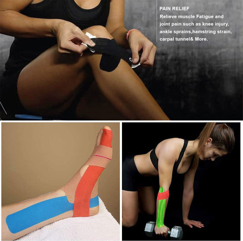 Khargadham Kinesiology Tape for Sports Injury Recovery Gym Support