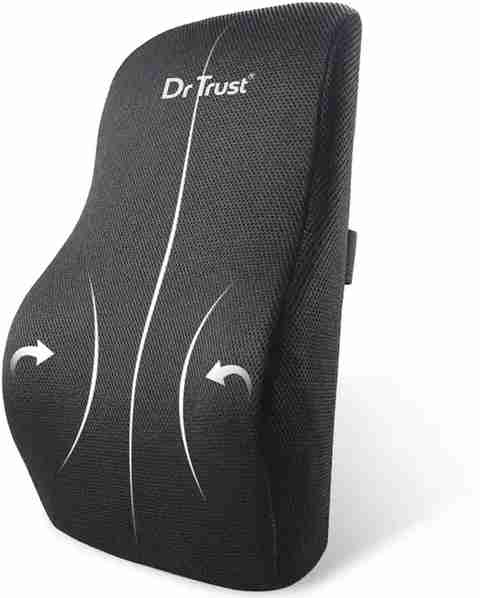 Dr Trust USA Memory Foam Backrest Chair Cushion Posture Corrector