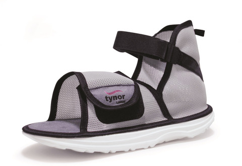 TYNOR Cast Shoe Rocker Sole, Grey, Small, Unit Foot Support
