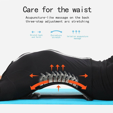 hon Multi-Level Back Stretcher Device for Back Pain Relief with
