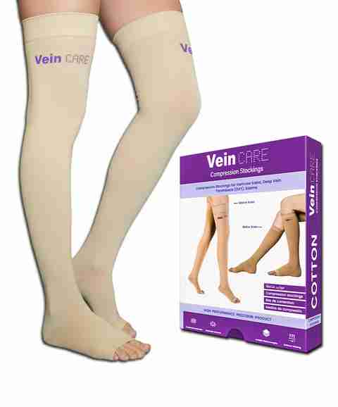 Vein Care Stocking for Varicose Veins Above Knee Knee Support Knee Support