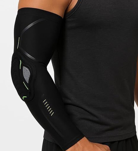 ダルクスポーツ Elbow Sleeves Leosportz (pack of 1) Arm Sleeves for Riders with Protection Pads