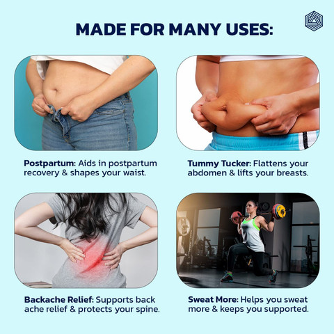 BOLDFIT Waist belt Belly Pregnancy Belt After Delivery Maternity