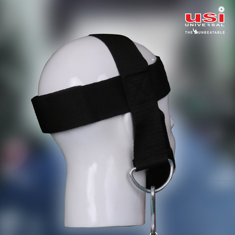 USI UNIVERSAL Head Harness Neck Strength Weight Lifting Fitness Chain Strap  Exercise Belt Neck Support