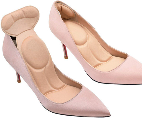 deadly Heel Cushion Inserts Comfort Shoe Insoles Women Sponge