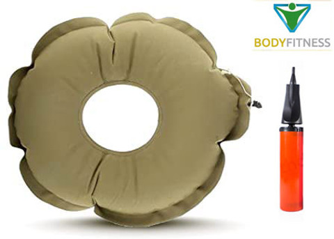 BODY FITNESS Cotton Air Orthopedic Ring Cushion Pillow