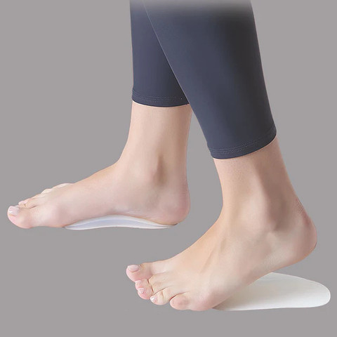 FLAMINGO Medial Arch Support Silicone Comfort for Flatfoot-Shoe Insole  Compatible Foot Support
