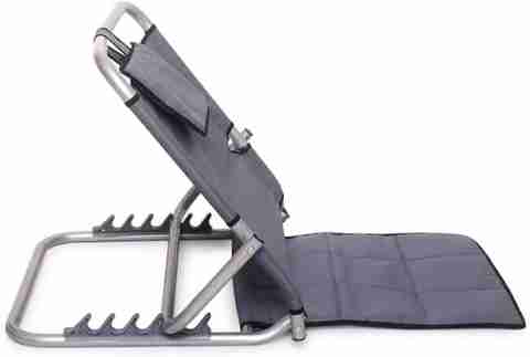 SVS SURGICAL Portable Adjustable Bed Back Rest with Handle, Grey - Image 3