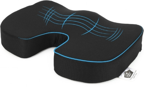 SUPERFINE COMFORT Orthopedic Memory Coccyx Seat Cushion for