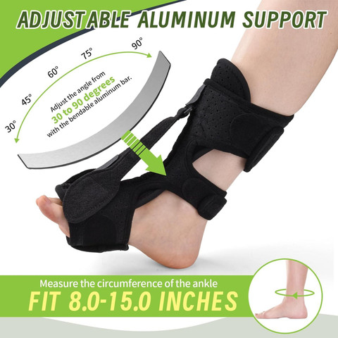 Plantar Fasciitis Night Splint Foot Brace For Achilles Tendonitis - Main Image