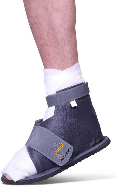 Fitlux Care Plaster Covering Shoe, Orthopedic Foot Ankle Support Plaster  Cover SIZE-XL Ankle Support