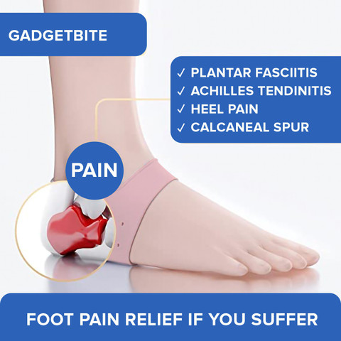 Silicone Heel Socks Heel Protector For Heel Pain Dr Foot Anti