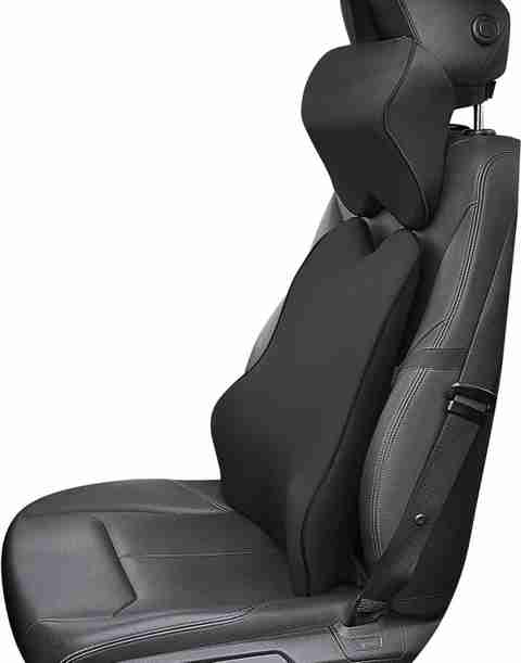 UGS Lumbar Support Comfortable Car Headrest Memory Foam Neck Rest