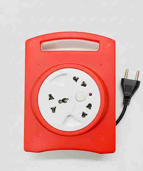 GIGAENTERPRISE FIGO FLEX BOX RED-3M 3 Socket Extension Boards GIGAENTERPRISE FIGO FLEX BOX RED-3M 3 Socket Extension Boards