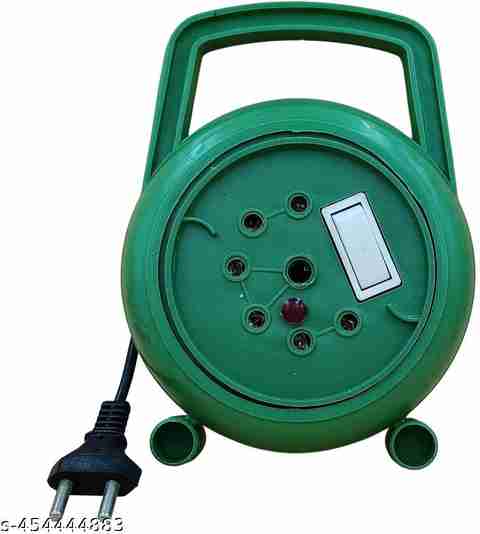 ABDROZ 2 Pin Flex Box 2 Yards with Switch Indicator & Socket