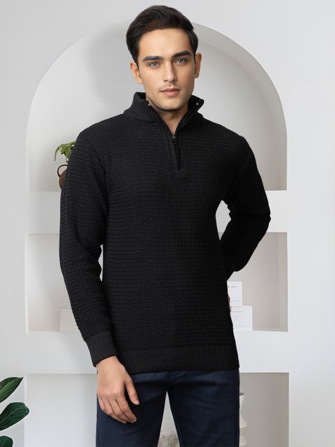 princess polly baby blue dress Men's Deangelo Turtleneck Sweater in Black Size Medium main image 0