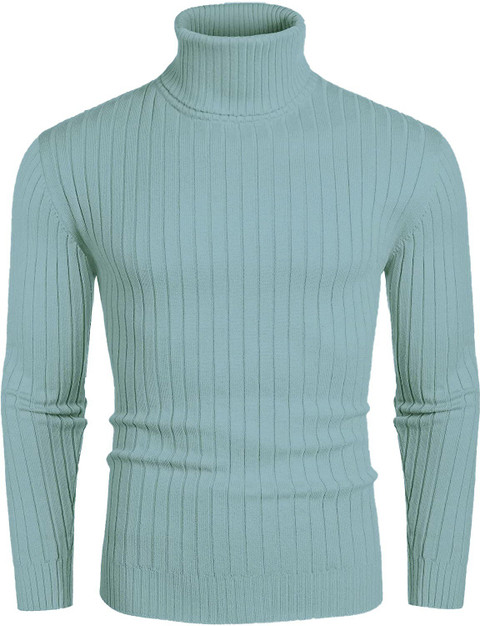 For Men High Neck Sweater Mens Flipkart Denimholic Self Design