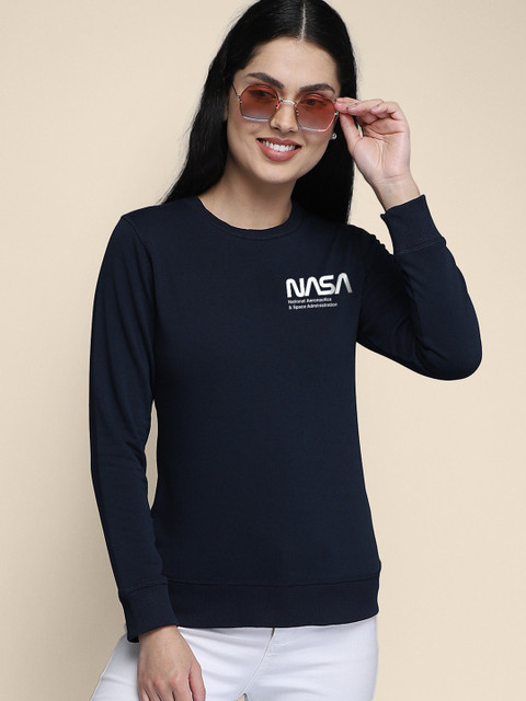 Printed Sweatshirt Women's Nasa Sweatshirt Nasa By Free
