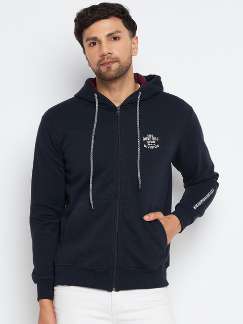 DUKE Full Sleeve Solid Men Sweatshirt