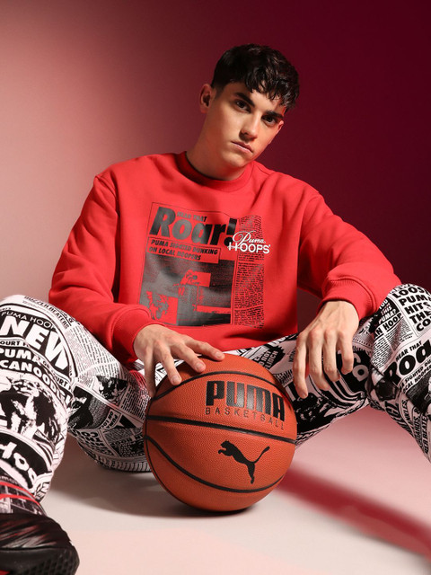PUMA Full Sleeve Printed Men Sweatshirt - Buy PUMA Full Sleeve Printed Men  Sweatshirt Online at Best Prices in India | Flipkart.com