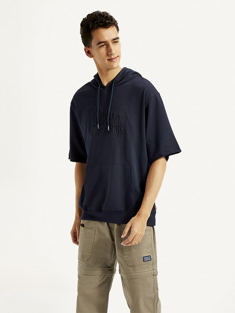LEVI'S Half Sleeve Solid Men Sweatshirt Buy LEVI'S Half Sleeve
