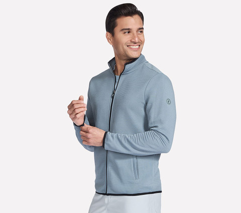 Skechers Full Sleeve Self Design Men Jacket - Buy Skechers Full