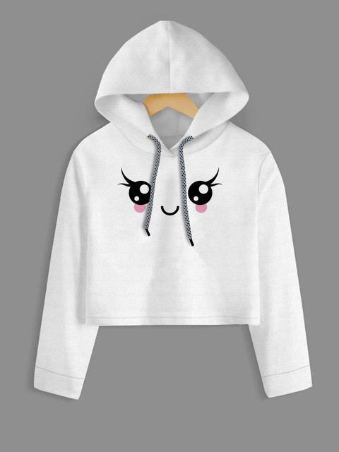 ZOFIS Full Sleeve Printed Girls Sweatshirt
